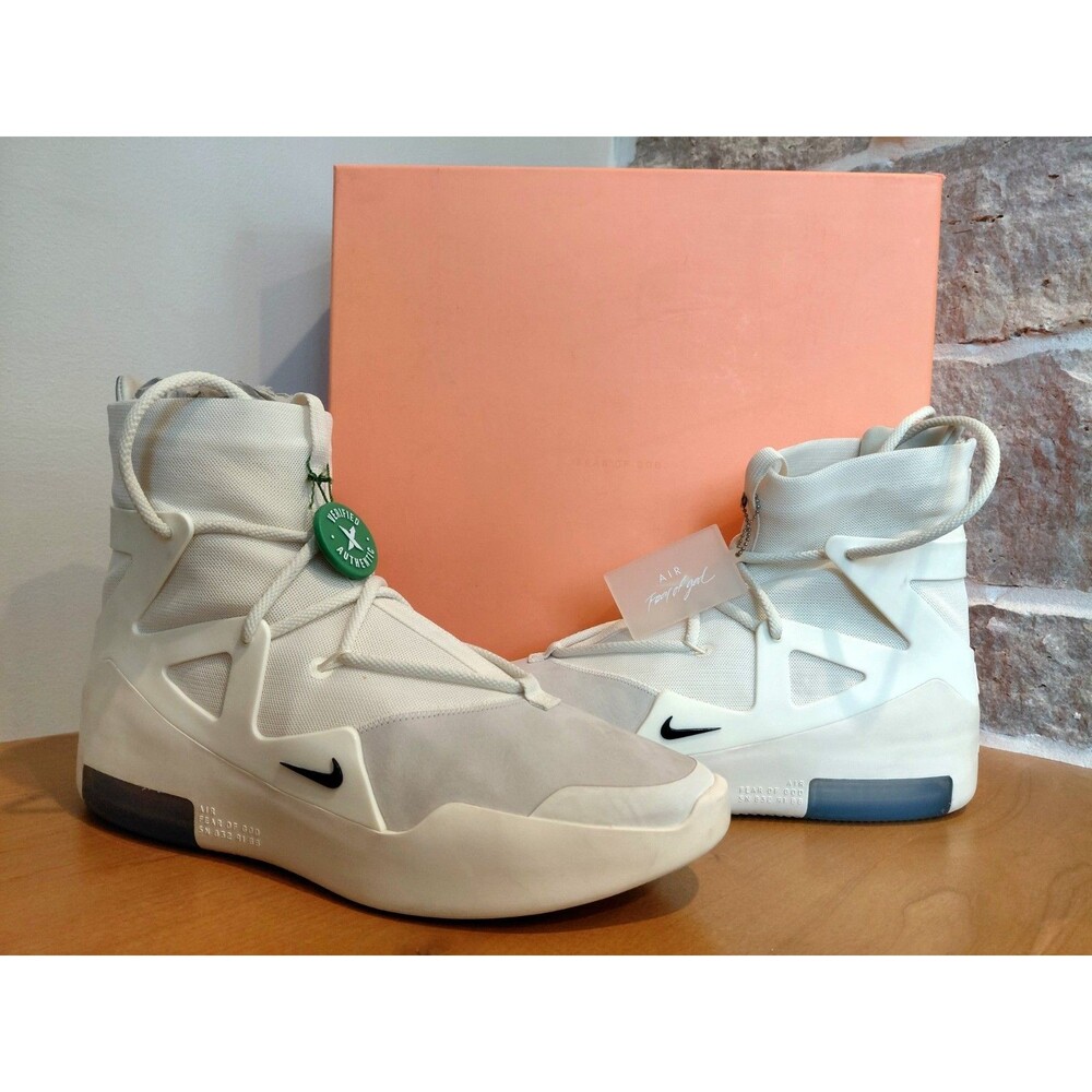 Nike Air Fear Of God 1 Sail Men's Size 12 NDS OG ALL